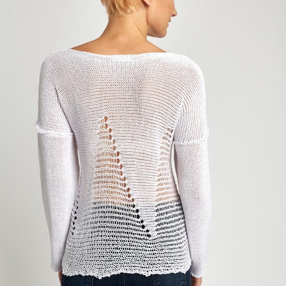 Summer Open Weave Sweater - Picture 2 of 2